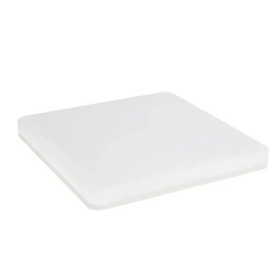 Plafoniera led Andrea Square 30W, Alb, 2550 lm, lumina rece 6400K, dimensiune 327x327x49 mm, IP54