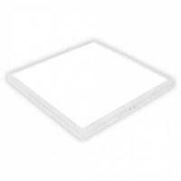 Plafoniera led aplicat, Pulsar-48W, Alb, 3800 lm, lumina rece 6400K, dimensiune 600x600x38 mm, IP20, Aluminiu
