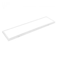 Plafoniera led aplicat, dreptunghiulara, Proteus-48W, Alb, 4400 lm, lumina rece 6400K, dimensiune 300x1200x38 mm, IP20, Aluminiu