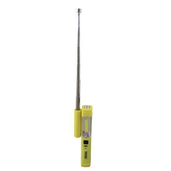 Lampa de inspectie Topmaster LED 3W COB + 1W, cu tija magnetica telescopica