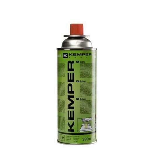 Cartus gaz butan pentru reincarcare Kemper 577, 390 ml, 227g, ventil