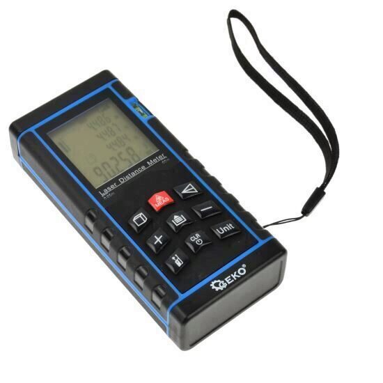 Dispozitiv de masurat distanta cu laser Geko G03351, 60 m