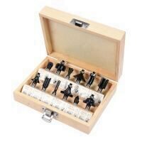 Set freze pentru lemn Vorel 22550, 12 bucati